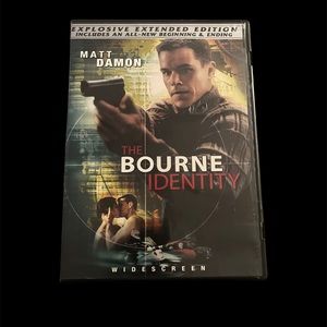 ηξω The Bourne Identity - Matt Damon - Widescreen - Alternate Beginning & Ending